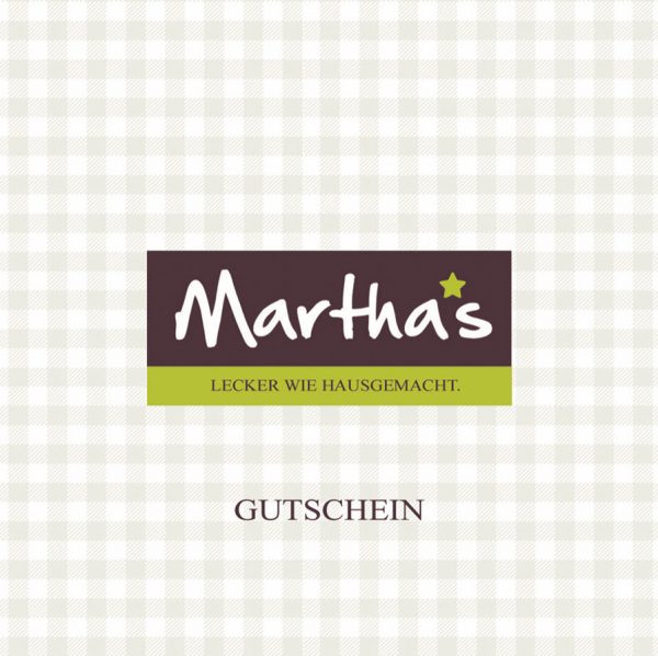 Gutschein von Martha's